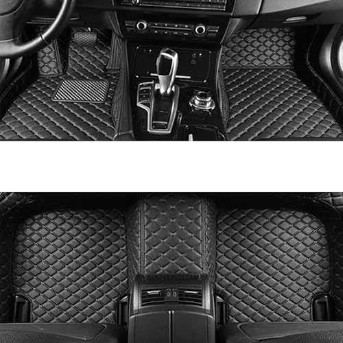 Autofußmatten-Set Passend für Chery Arrizo 8 2022 2023 2024 Auto-Fußmatten Teppiche Abdeckungen Auto Fußzubehör Innenraum Antirutschmatte Auto(LHD 3pcs blk Black) von LCQSYE