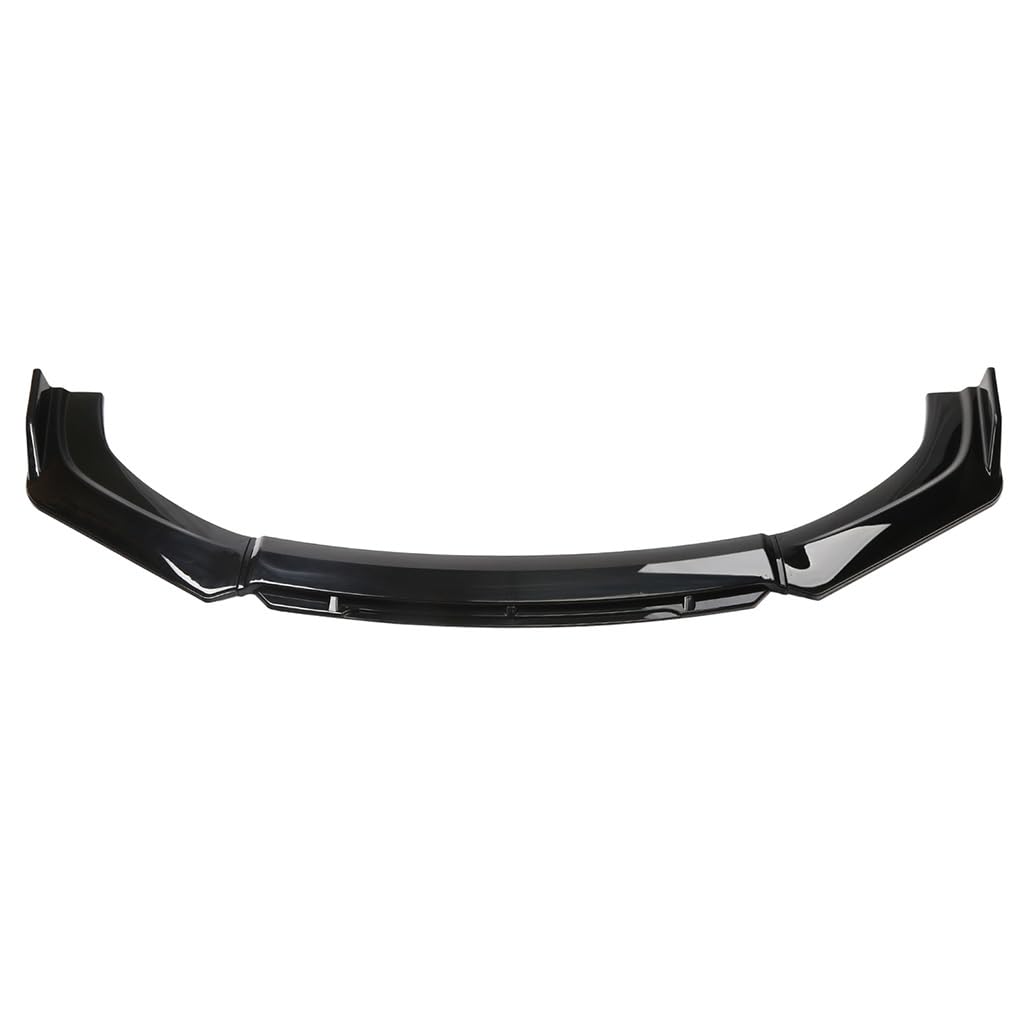 LCSMYSHE Auto Frontstoßstangen Spoiler Splitter für Audi A1 Coupe 2door 2010-2015,Kollisionsschutz Frontlippe Spoilerlippe Diffusor Styling Zubehör,Black von LCSMYSHE