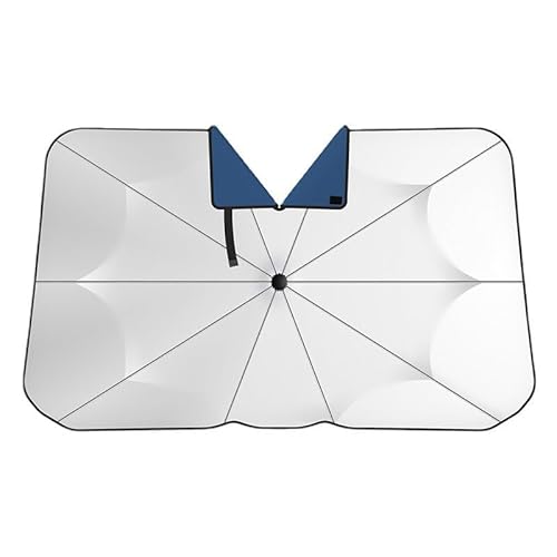 1PCS Auto Sonnenschutz Frontscheibe, für Mercedes Benz EQ EQC N293 SUV EQC 350 Foffener Mund Sommer-Sonnenschutz Wärmeisolierung,A V Blue 140CM*79CM 1PCS Auto Sonnenschutz Frontscheibe, für Mercedes Benz EQ EQC N293 SUV EQC 350 Foffener Mund Sommer-Sonnenschutz Wärmeisolierung,A V Blue 140CM*79CM von LDAAA