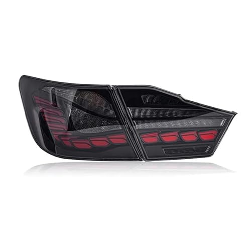 Rücklicht-Komplettsets, für Toyota 7 Generation Camry 2012-2014, Wasserdichtes Design Mit Willkommenslicht und dynamischen sequentiellen Blinkern,A Left von LDAAA