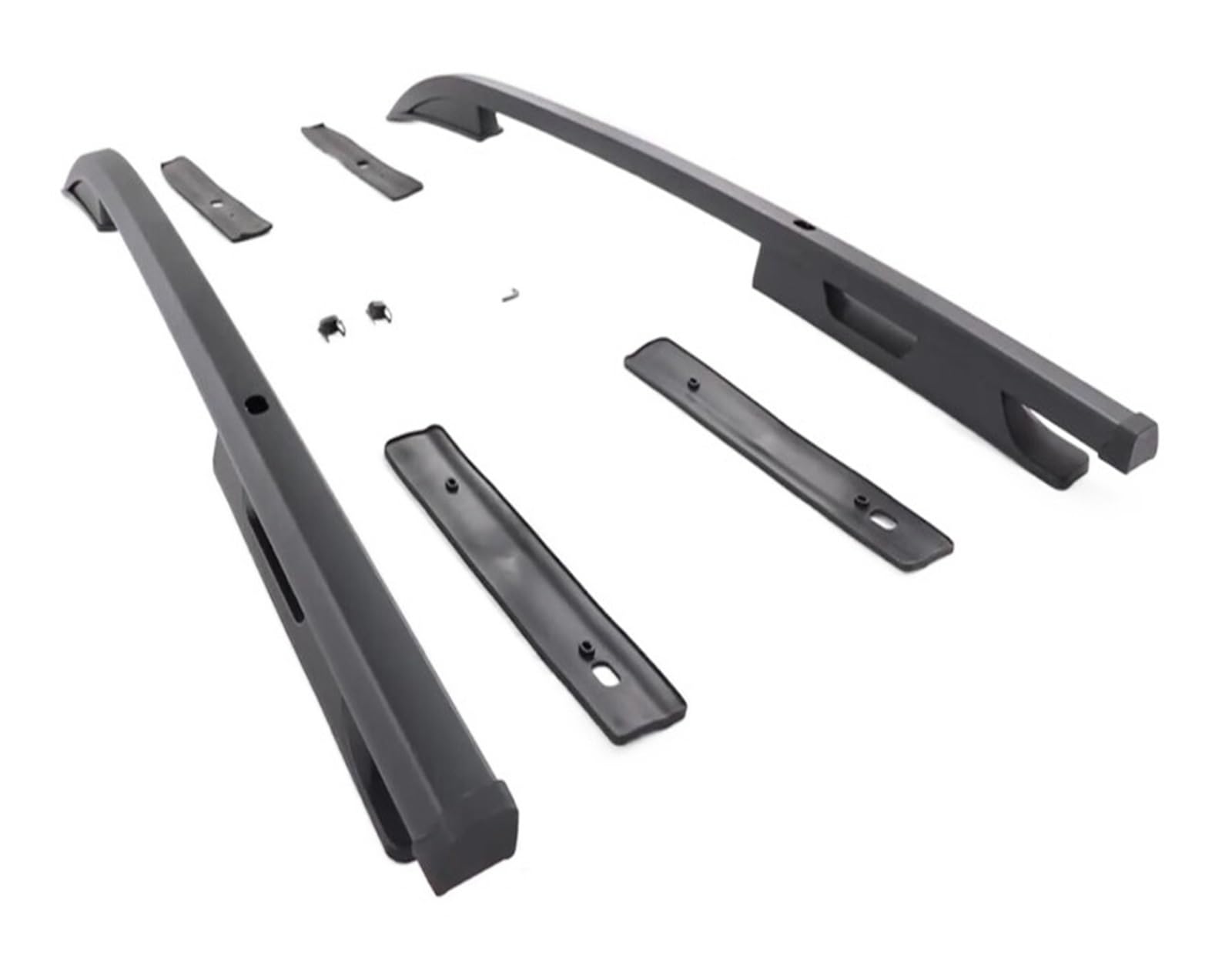 LDFREBCX Arrival Dachträger Dachreling Dachträger Kompatibel for Mitsubishi L200 Triton, überlegene 7075 Klasse Aluminiumlegierung(Black Color) von LDFREBCX