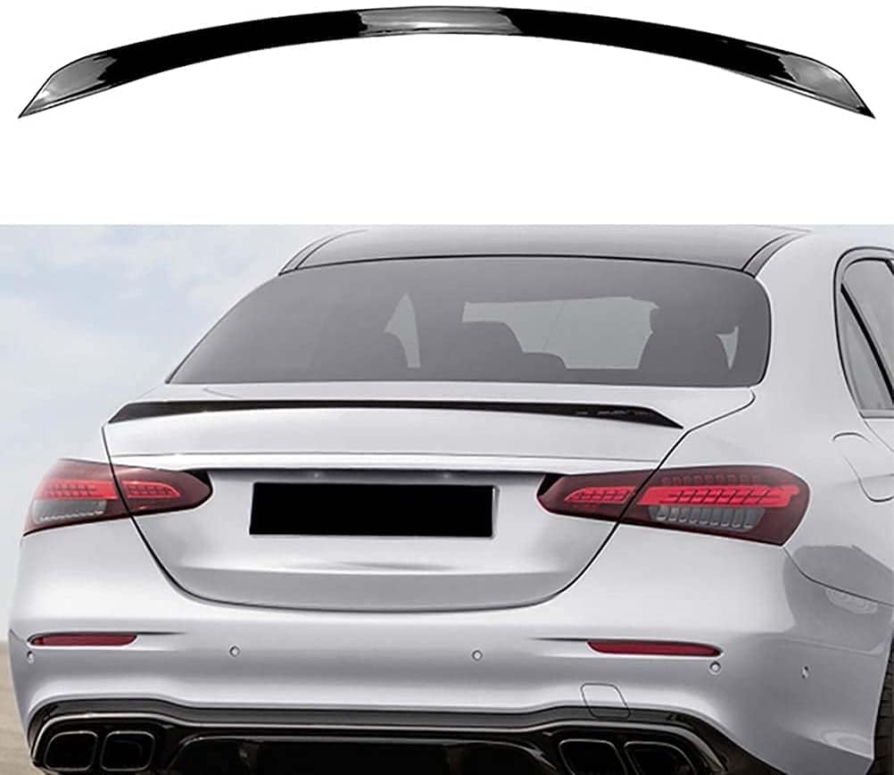 Auto ABS Heckspoiler Für Mercedes-Benz W213 E260 E300 E63S 2016 2017 2018 2019 2020 2021, Car Rear Spoiler Dekorativer Kofferraumspoiler Styling Modification Zubehör von LDKH