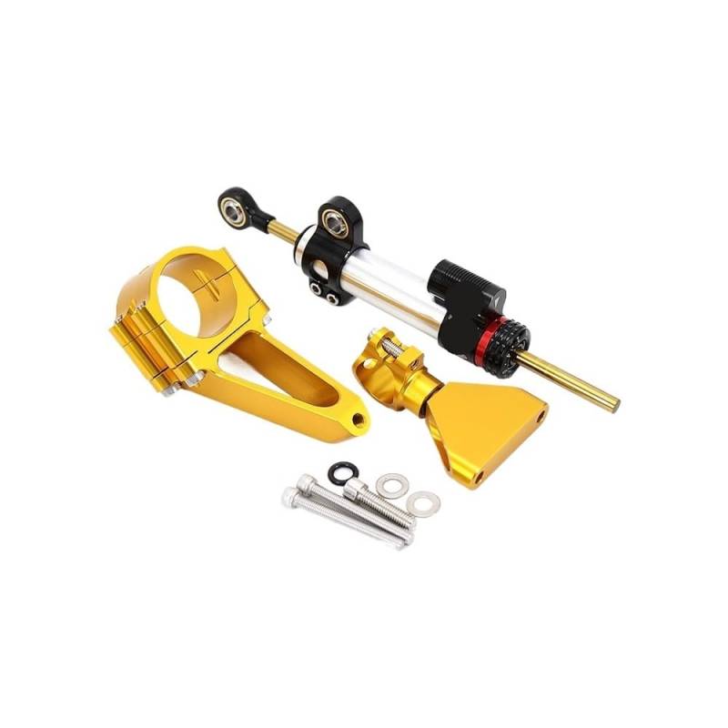 Für CBR600 Für F4i Für CBR 600 1999-2007 Lenkungsdämpfer Motorrad Stabilisator Halterung Mount Kit Unterstützung(G-B-Color) von LDUTIU