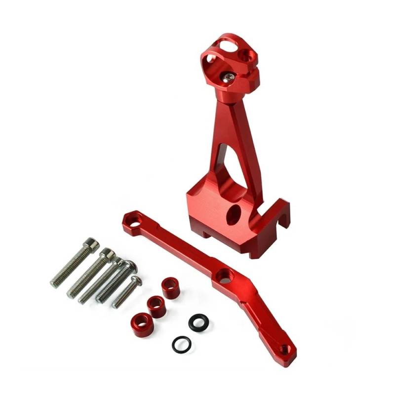 Für Y&amaha Für MT 09 Für MT-09 Für FZ 09 2013-2016 Motorrad Lenkung Stabilisieren Dämpfer Halterung Montieren Motorrad Dämpfer Lenkung(Red) von LDUTIU