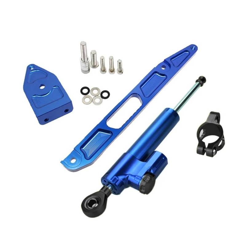 Für Y&amaha Für XJR1300 Für XJR 1300 1998-2015 Motorrad Lenkung Stabilisator Dämpfer Halterung Montage Kit(Damper n Bracket E) von LDUTIU