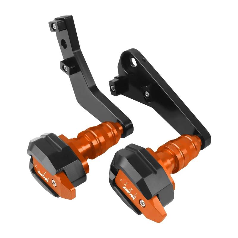 LDUTIU Für CBR600RR Für CBR 600 RR Für F5 2013-2019 Motorrad Fallschutz Rahmen Slider Verkleidung Schutz Anti Crash Pad fallschutz rahmenschieber(Orange-C) von LDUTIU