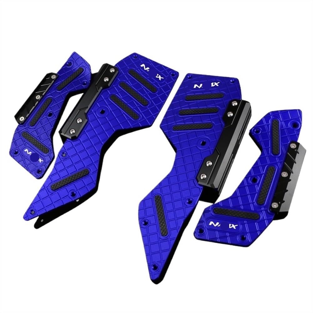 LDUTIU Fußrasten Motorradzubehör Für Y&amaha Für NMAX155 Für Nmax155 Für Nmax125 2020-2023 Modifiziertes Fußpedal(Blue) von LDUTIU