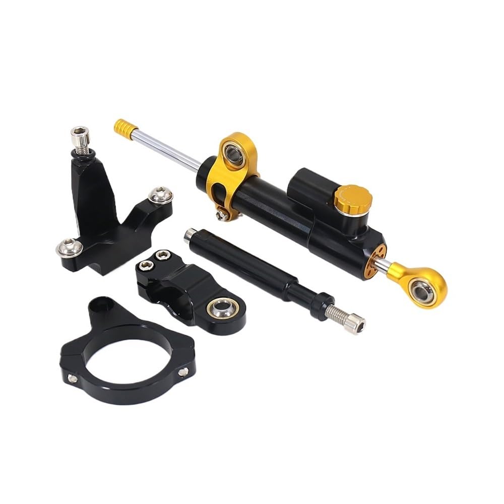 Lenkung Stabilisieren Dämpfer Halterung Montieren Motorrad Zubehör FÜR Y&amaha FÜR Yzf FÜR R7 FÜR YZFR7 2021 2022 2023(Set color-03) von LDUTIU