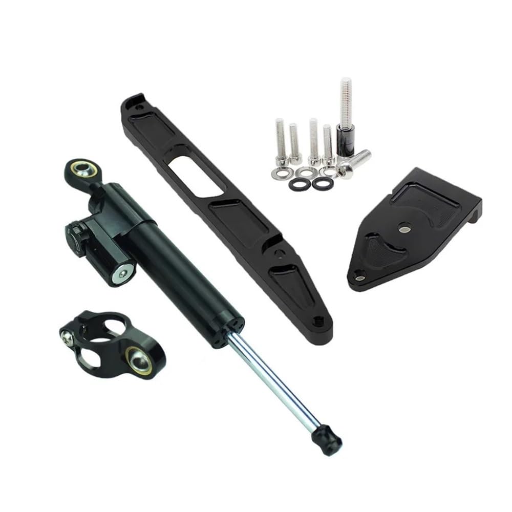 Lenkungsdämpfer-Halterungssatz, Stabilisator Lineare Dämpfer Montage FÜR Y&amaha FÜR XJR1300 FÜR XJR 1300 1998-2015 2002(Damper n bracekt A) von LDUTIU