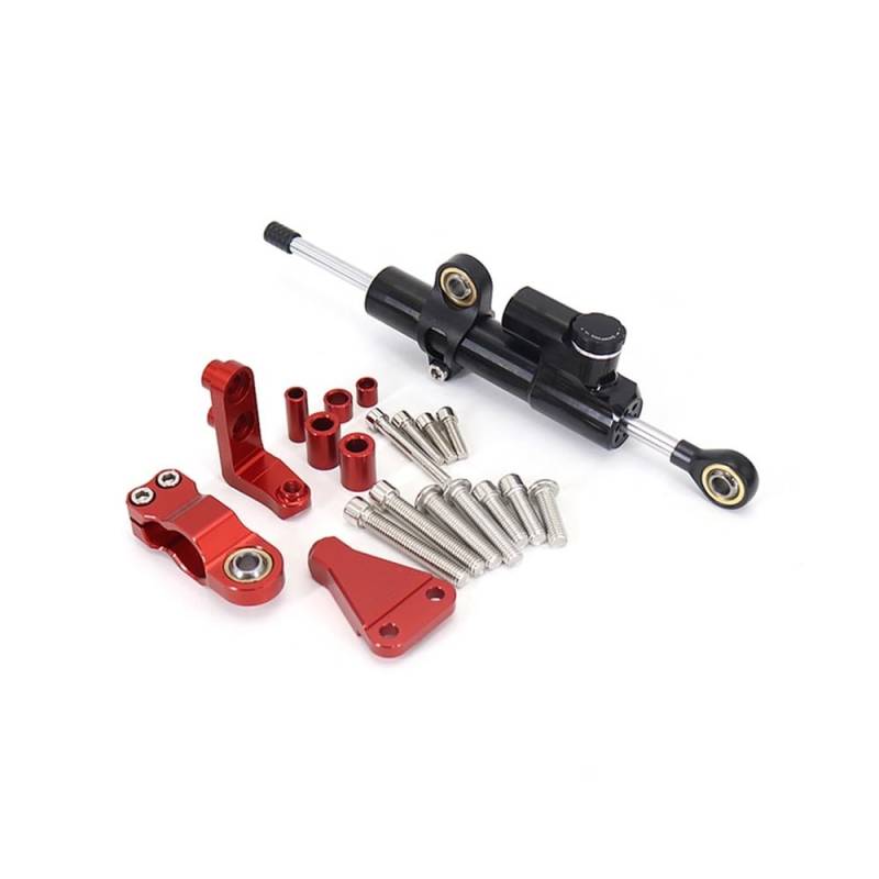 Motorrad Dämpfer Lenkung Stabilisieren Sicherheit Control Halterung Für A&prilia Für RS660 Für RS 660 Für Rs660 Für Rs 660 2021 2022 2023(Set color-02) von LDUTIU