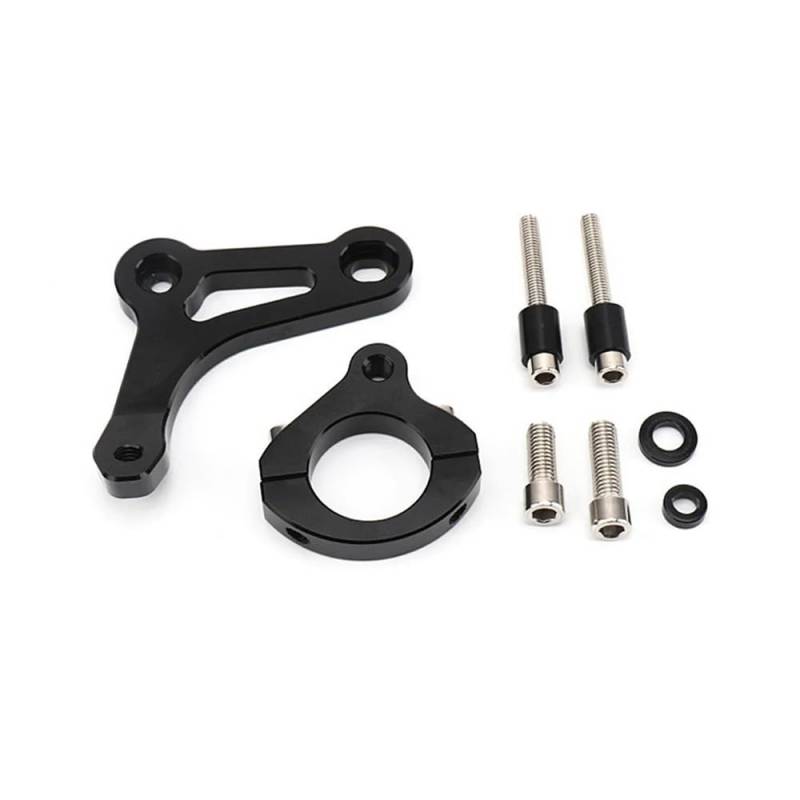 Motorrad Einstellbare Lenkung Stabilisieren Dämpfer Halterung Mount Kit Für Y&amaha Für XMAX300 Für Xmax 300 Für X-MAX300 2017-2023 von LDUTIU