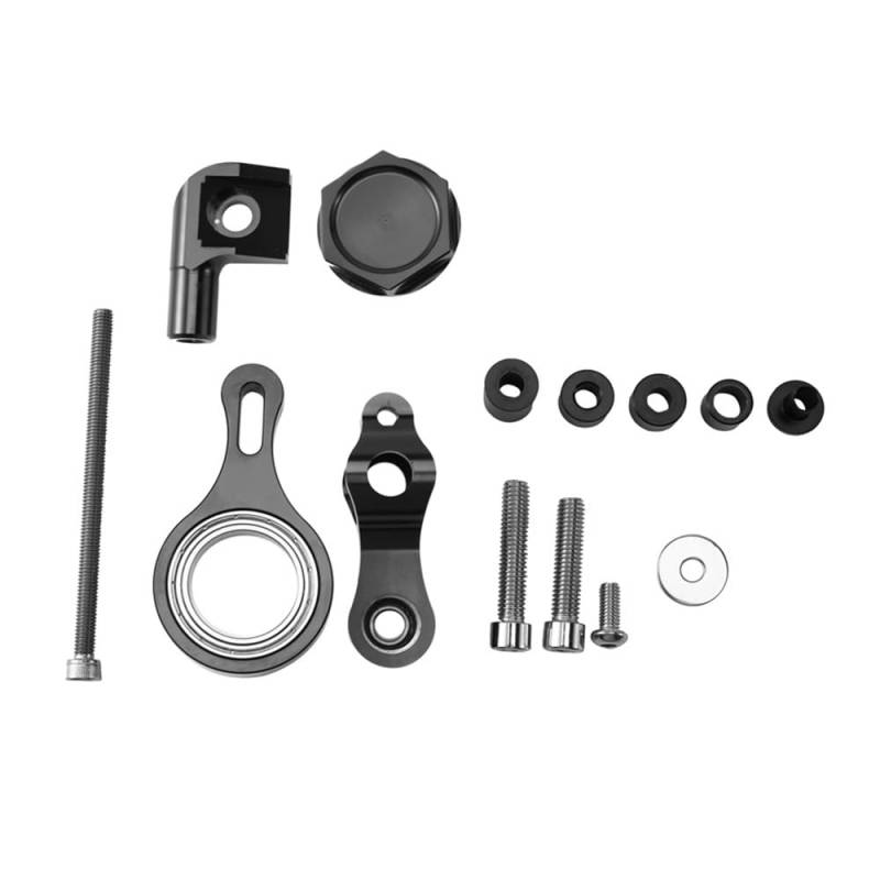 Motorrad Einstellbare Lenkung Stabilisieren Dämpfer Halterung Unterstützung Kit Zubehör Für Y&amaha Für YZF Für R1 Für R6 2002-2016 von LDUTIU