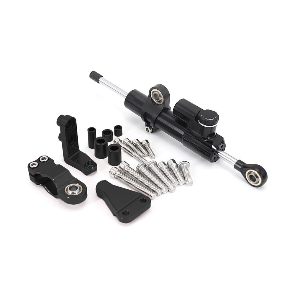 Motorrad Lenkstabilität Dämpfer Halterung Kit Motorrad Lenkung Stabilisator Puffer Für A&prilia Für RS660 Für RS 660 2021 2022 2023(Set color-09) von LDUTIU