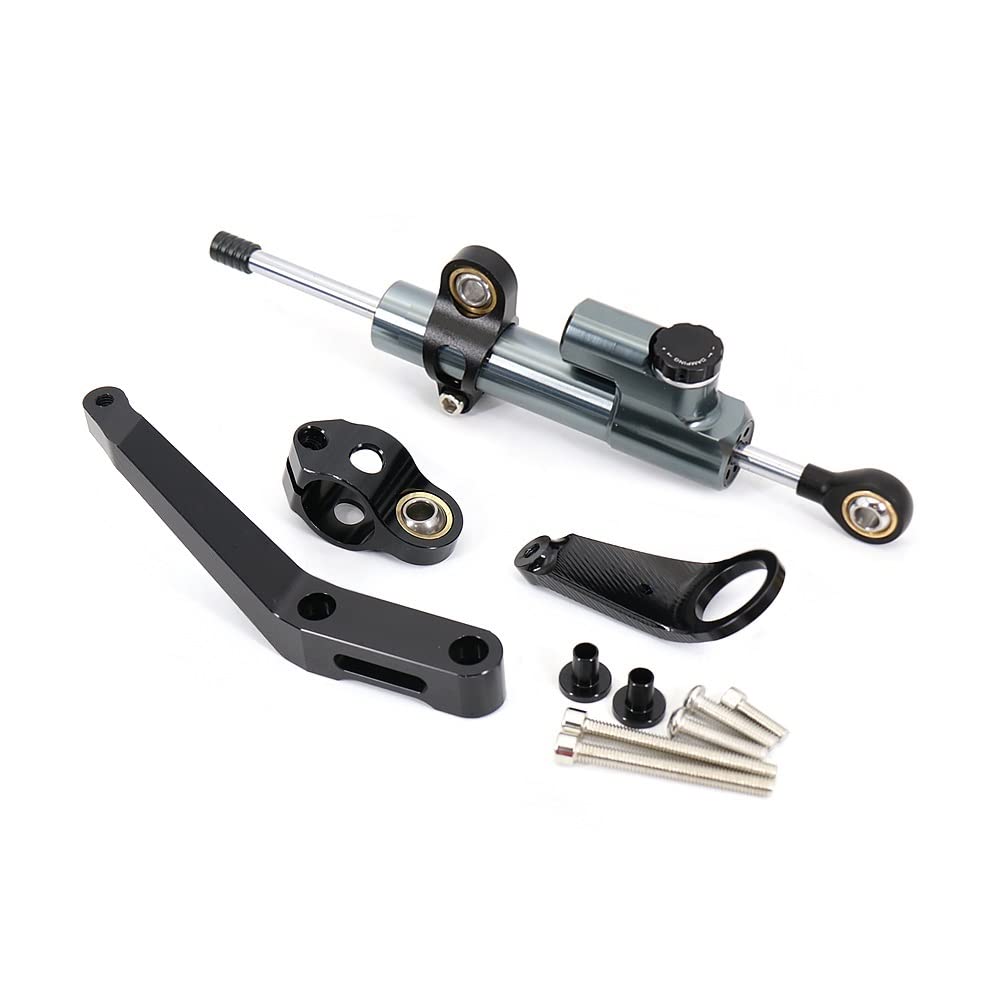 Motorrad Lenkung Stabilisieren Dämpfer Montage Halterung Kit Für CBR929RR Für CBR 929 RR 2000 2001(COLOR-r) von LDUTIU