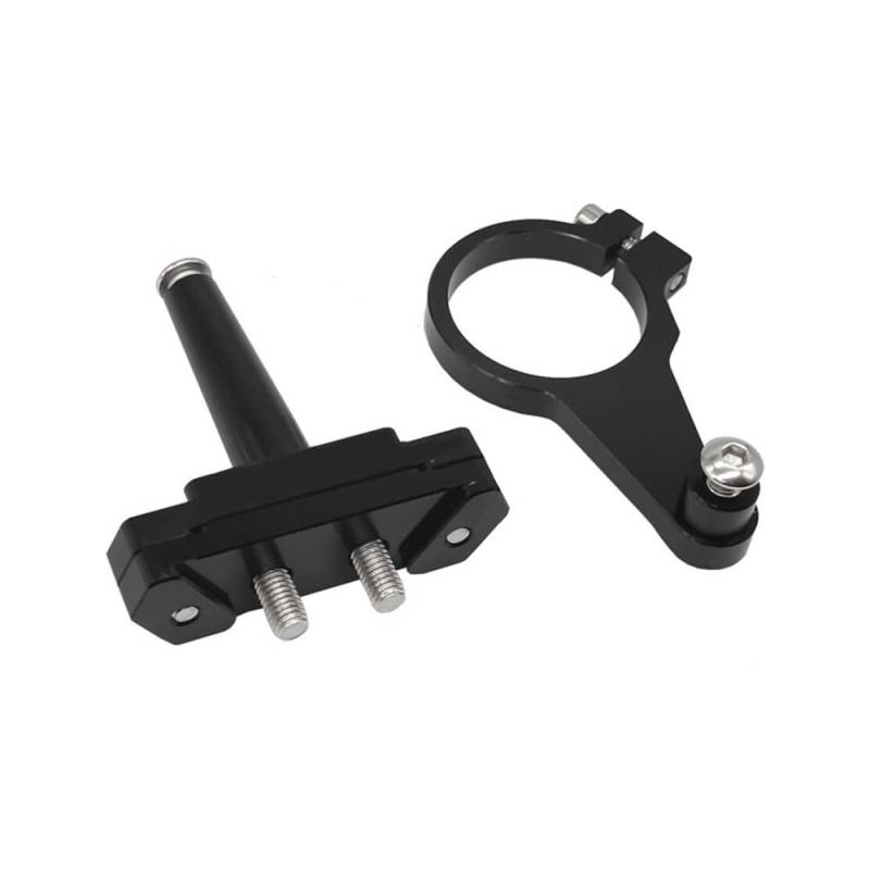 Motorrad Lenkungsdämpfer Stabilisator Halterung Für Y&amaha Für YZF Für R15 Für V3 2017 2018 2019 2020(Black) von LDUTIU