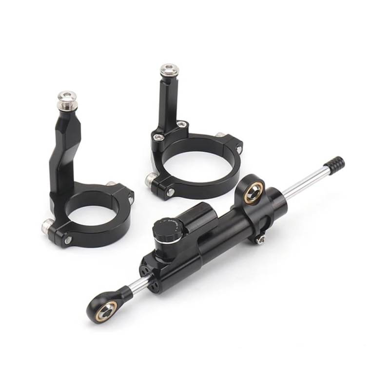 Motorrad Stabilisator Lenkungsdämpfer Montagehalterung Unterstützung Kit Für K&awasaki Für ZX-4R Für ZX 4R Für ZX4R Für ZX-4RR Für ZX 4RR 2023-(Set - 11) von LDUTIU