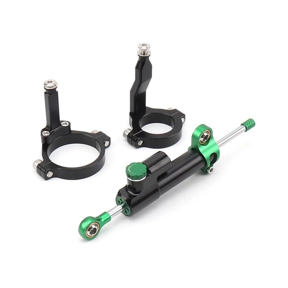 Motorrad Stabilisator Lenkungsdämpfer Montagehalterung Unterstützung Kit Für K&awasaki Für ZX-4R Für ZX 4R Für ZX4R Für ZX-4RR Für ZX 4RR 2023-(Set - 15) von LDUTIU