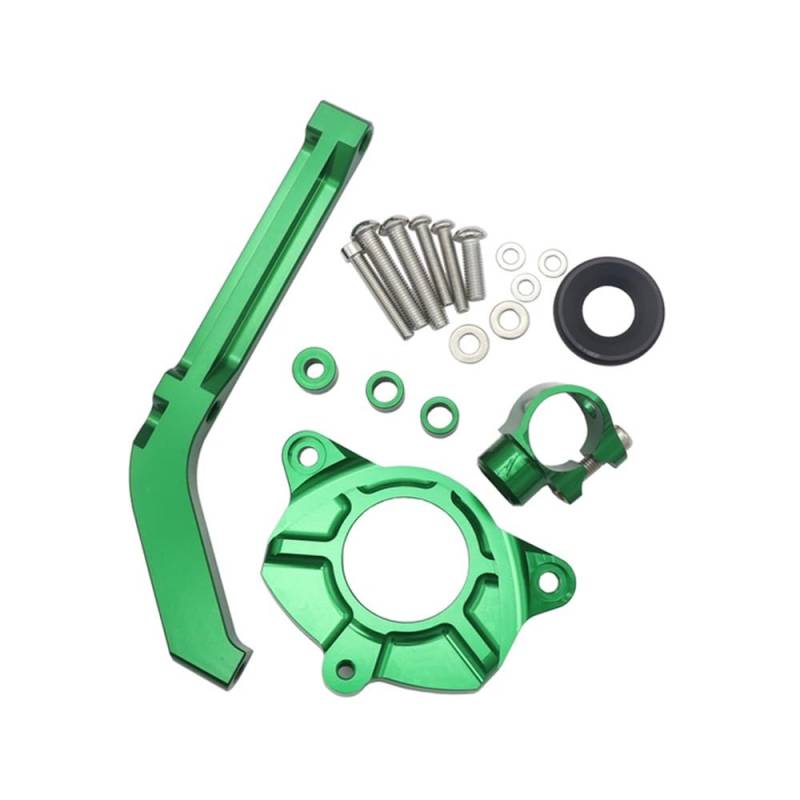 Motorrad Zubehör Lenkung Stabilisieren Dämpfer Halterung Halterung Für K&awasaki Für Z 1000 Für Z1000 2014-2019(Green) von LDUTIU