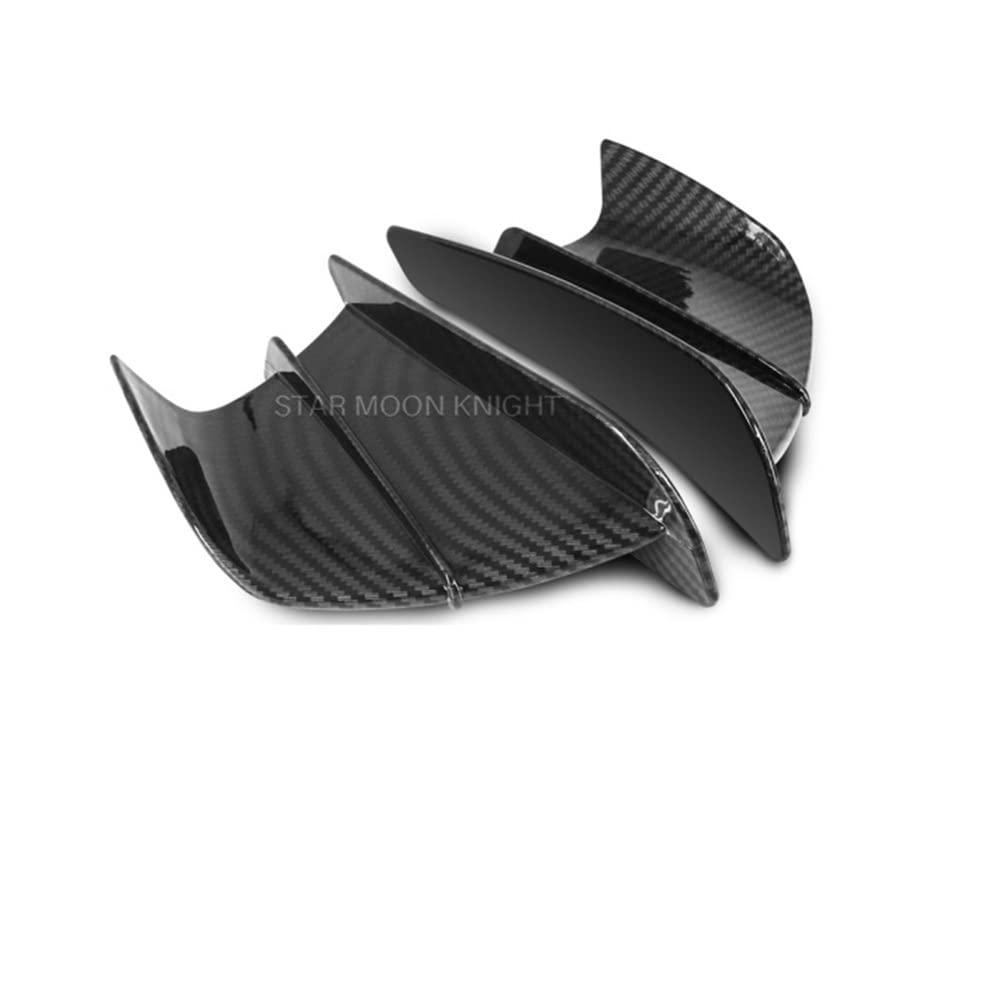 Verkleidung Seite Winglet Aerodynamischer Flügelabweiser Spoiler Für K&awasaki Für Ninja 650 400 300 250 1000SX H2R ZX-14R ZX-10R ZX-6R Z H2 Winglets Spoiler von LDUTIU