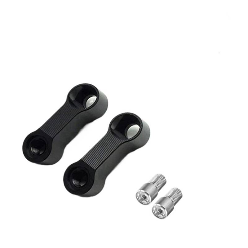 Lenkererhöhung Für Ya&maha 10MM Rechts & Links Gewinde Motorrad Bike Spiegel Montieren Riser Extender Adapter CNC Aluminium Besonders Geeignet von LDWPMFD