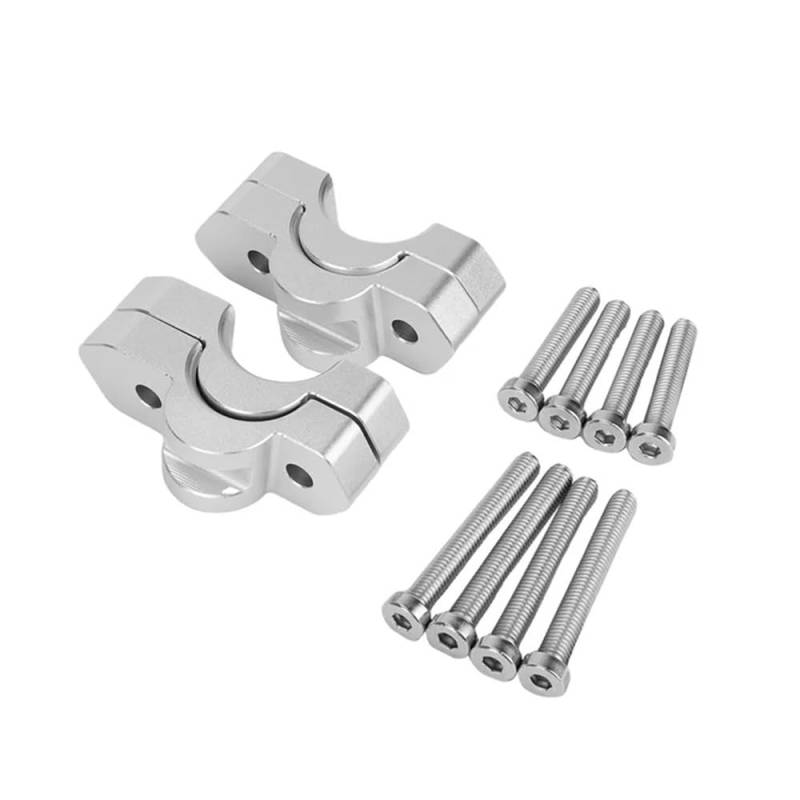 Lenkererhöhung Handlever Riser Clips Für B&M&W R1300GS 2024 R 1300 Lenker Höhe Increaser Erweiterung Clamp CNC Motorrad Zubehör von LDWPMFD