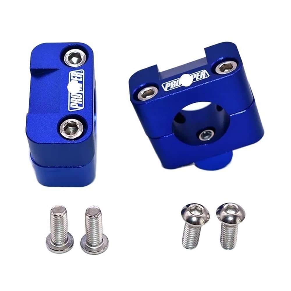 Lenkererhöhung Lenker Fat Bar Steigleitungen Halterung Clamp Adapter 7/8-1 1/8 Universal Solide Halterungen Für Motorrad MX Enduro CRF YZF KXF von LDWPMFD