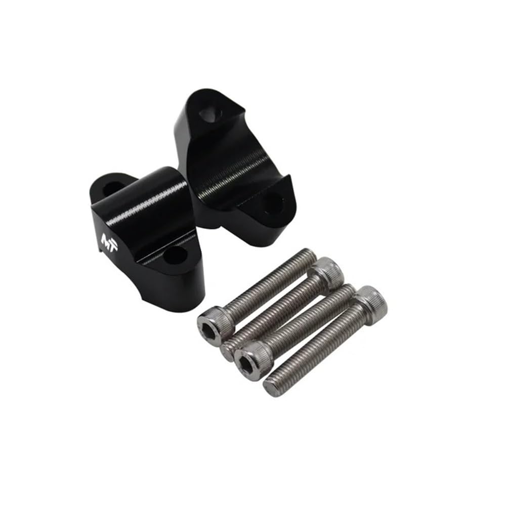 Lenkererhöhung Motorrad Lenker Riser 22MM Drag Griff Bar Clamp Extend Adapter Für 450 MT 2024 von LDWPMFD