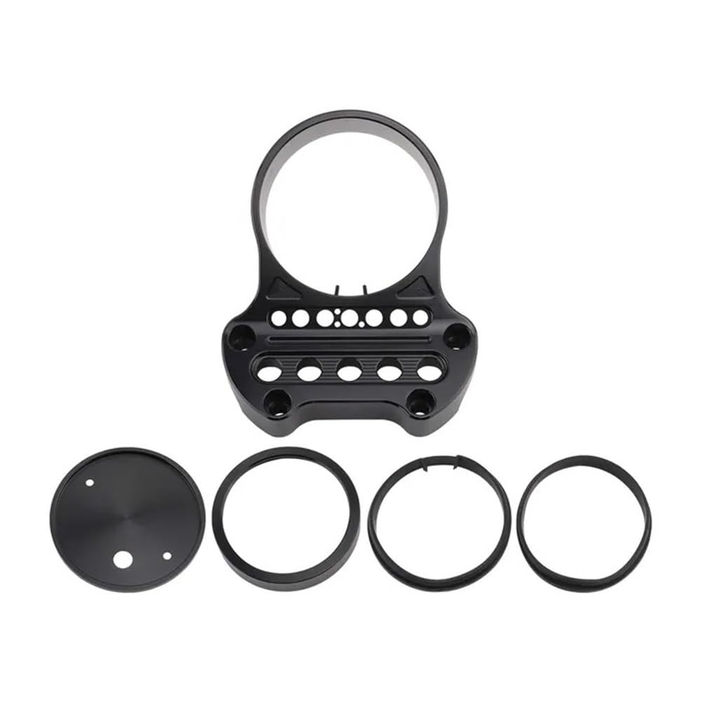 Lenkererhöhung Passend Für Ha&rley Sportster XL883 XL1200 Dyna 2006-up Motorrad Tachohalterung Umzugsabdeckung Lenker Riser Clamp Kit von LDWPMFD