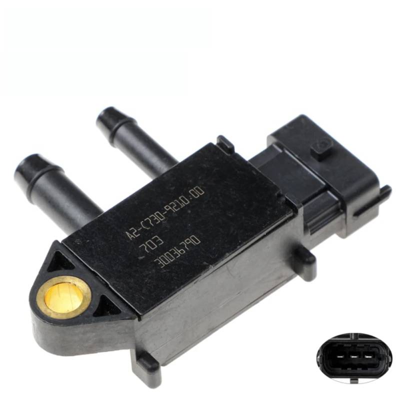 Autozubehör Map-Sensor Ansaugluftdrucksensor, Für Ford 30036790 8C3A-9G824-AB/DPFE-17/8C3Z-9J460-D/8C3A9G824AB von LEAOXHEY