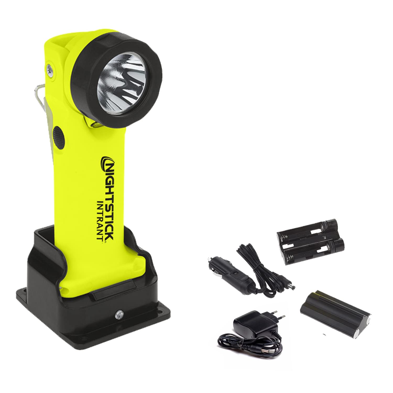 LED-MARTIN Nightstick INTRANT Akku Winkelkopflampe - inkl. Ladestation - Feuerwehr - ATEX - XPR-5568GX von LED-MARTIN