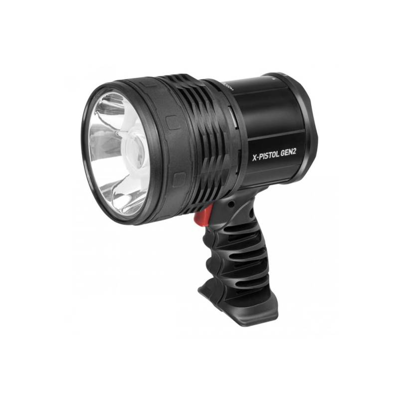 LED-MARTIN X-PISTOL GEN2 Suchscheinwerfer - wiederaufladbar - fokussierbar von LED-MARTIN