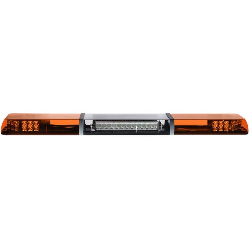 MAGMA FUSION LED Lichtbalken mit Arbeitsscheinwerfer - einseitig - 140cm - gelb von LED-MARTIN