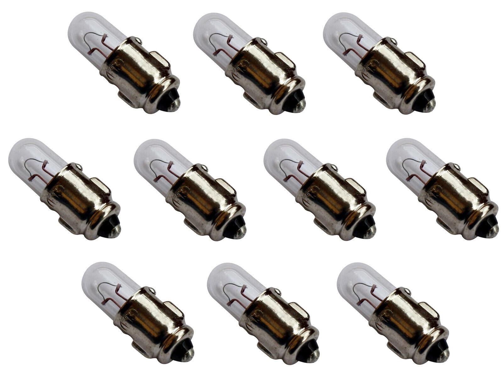 LED-Mafia 10x 12V BA7s Leuchtmittel Leuchte Glühlampe Glühbirne Lampe Autobirne Motorrad von LED-Mafia