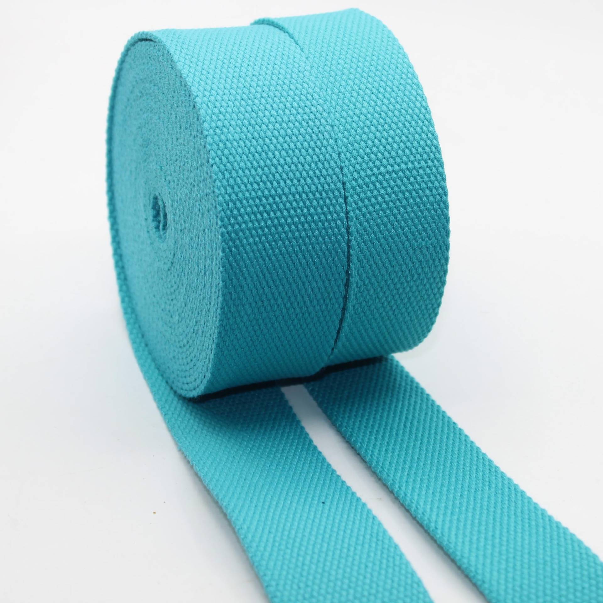 LEDUC 5 m Gurtband, schwere Baumwolle, (Azurblau, 61, 5 m x 30 mm) von ACCESSOIRES LEDUC