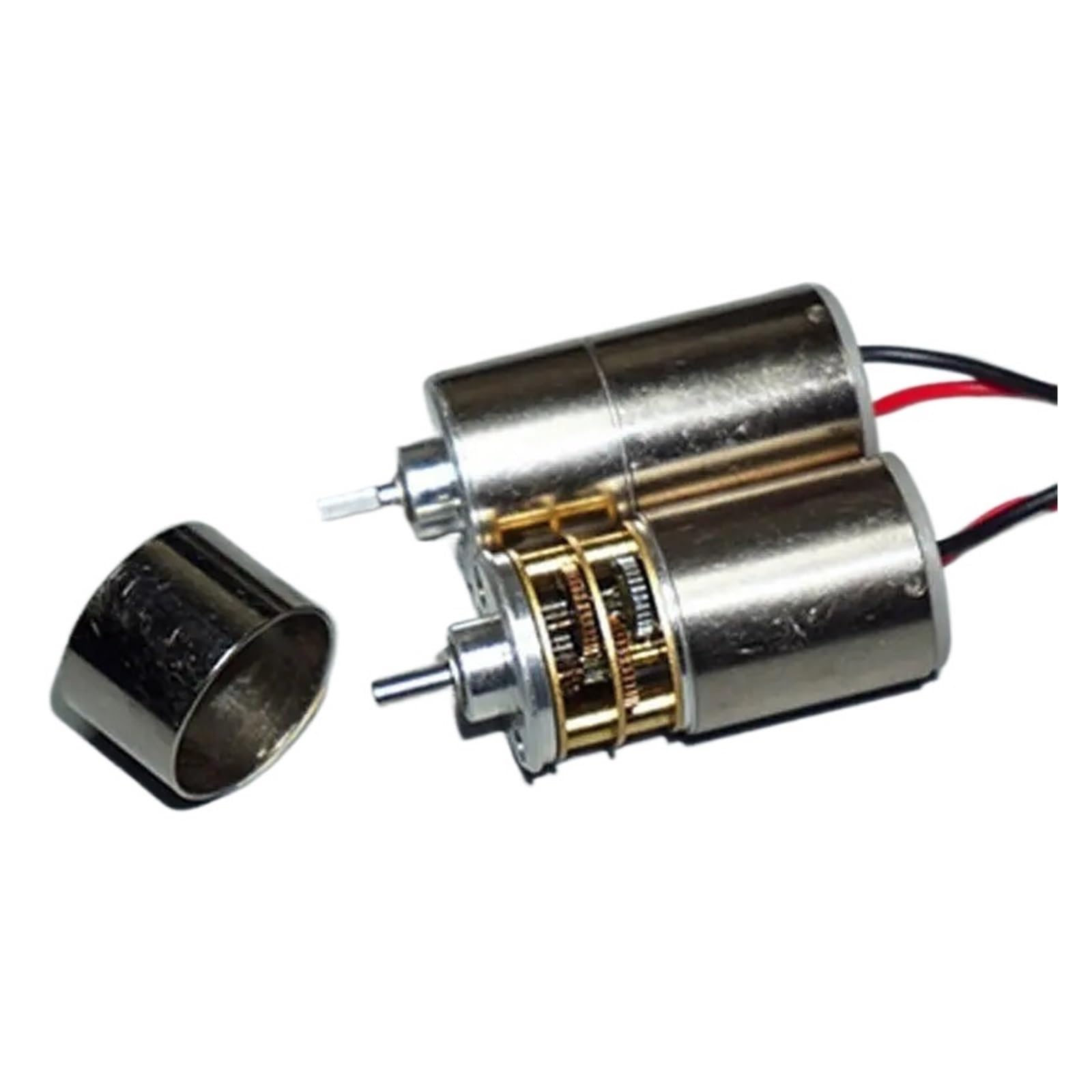 Electronic starter DC 3-5V 48-80RPM 16mm Coreless Reduction electronic starter Precision Slow Speed Gear electronic starter Torque 1.3kg.cm All Metal Gearbox 125:1 von LEDVXFSVY