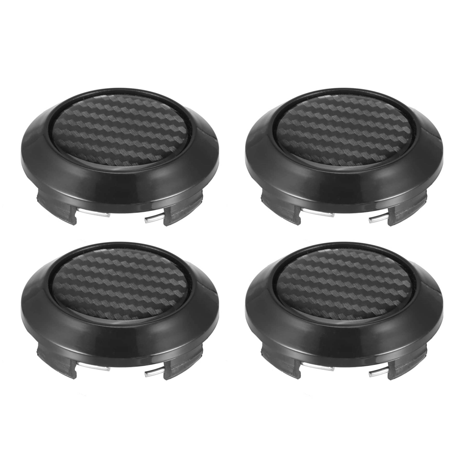 4 Stück Radnabenkappen Nabendeckel für Jeep Renegade Compass Cherokee Grand Cherokee Wrangler, Radkappen-Set, Radnaben-Mittelabdeckungen Radmutterkappen Dekoration Zubehör,Style B-60MM von LEFEDA