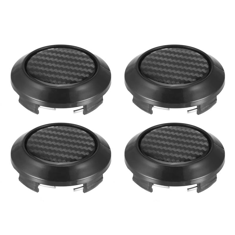 4 Stück Radnabenkappen Nabendeckel für Jeep Renegade Compass Cherokee Grand Cherokee Wrangler, Radkappen-Set, Radnaben-Mittelabdeckungen Radmutterkappen Dekoration Zubehör,Style B-60MM von LEFEDA