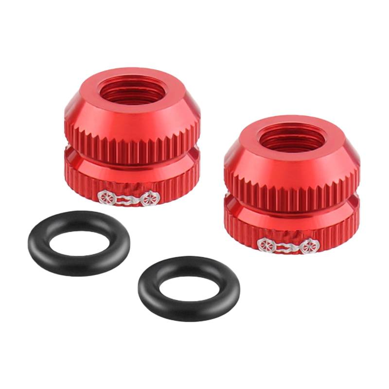 2LOTS EINFACH EINFACHEN Bike VENTILE NUTSPROFTRECHTE VENTILE NUT Vacuum VENTILE CAPS Mountain Bike Accessoires Installieren von LEIDJGUN