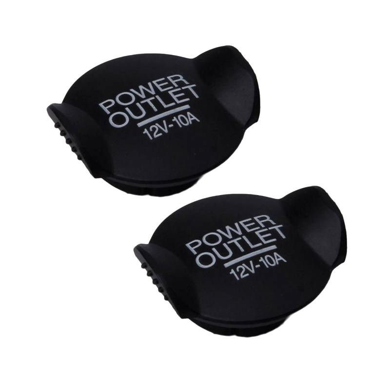 LEIDJGUN 2pcs Car Outlet Deckt 12 V Steckdosenstecker Caps Staubfeste Kappen Für Die Autoanschlussauslass von LEIDJGUN