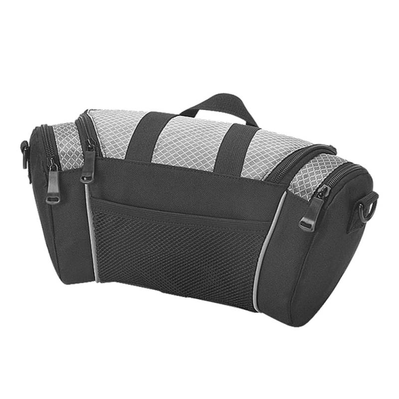 LEIDJGUN Fahrrad-Lenkertasche, Fahrradtasche, Vorderrohrrahmen, Aufbewahrungstaschen, 5 l, wasserdicht, Schultertasche, Frontpack von LEIDJGUN