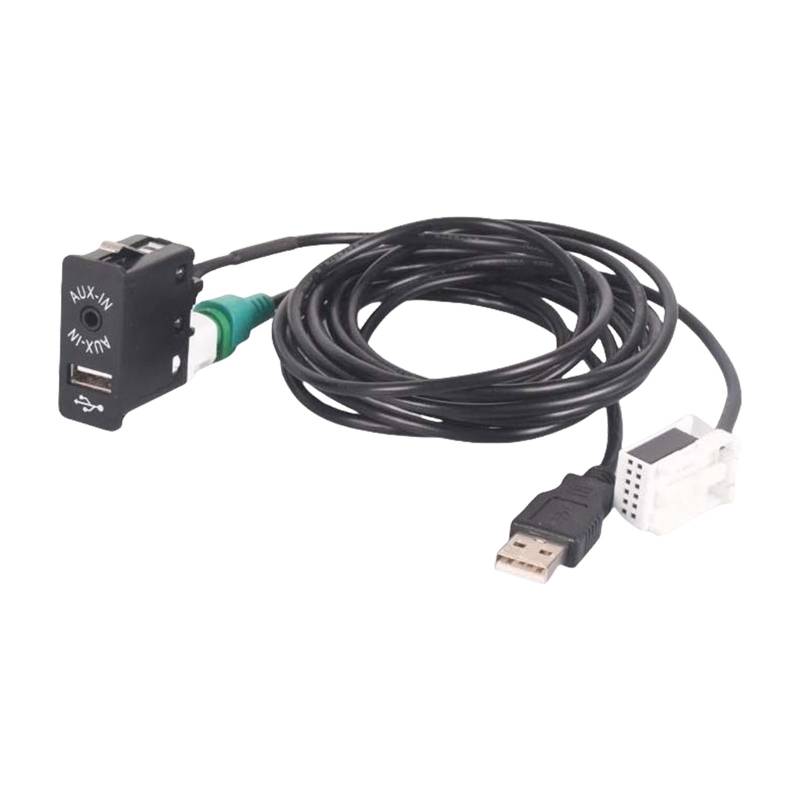 LEIDJGUN In USB Switches Connector For E60 E61 E63 E64 E87 E90 E70 F25 F01 F02 F03 Adapter With USB Wire And Cable von LEIDJGUN