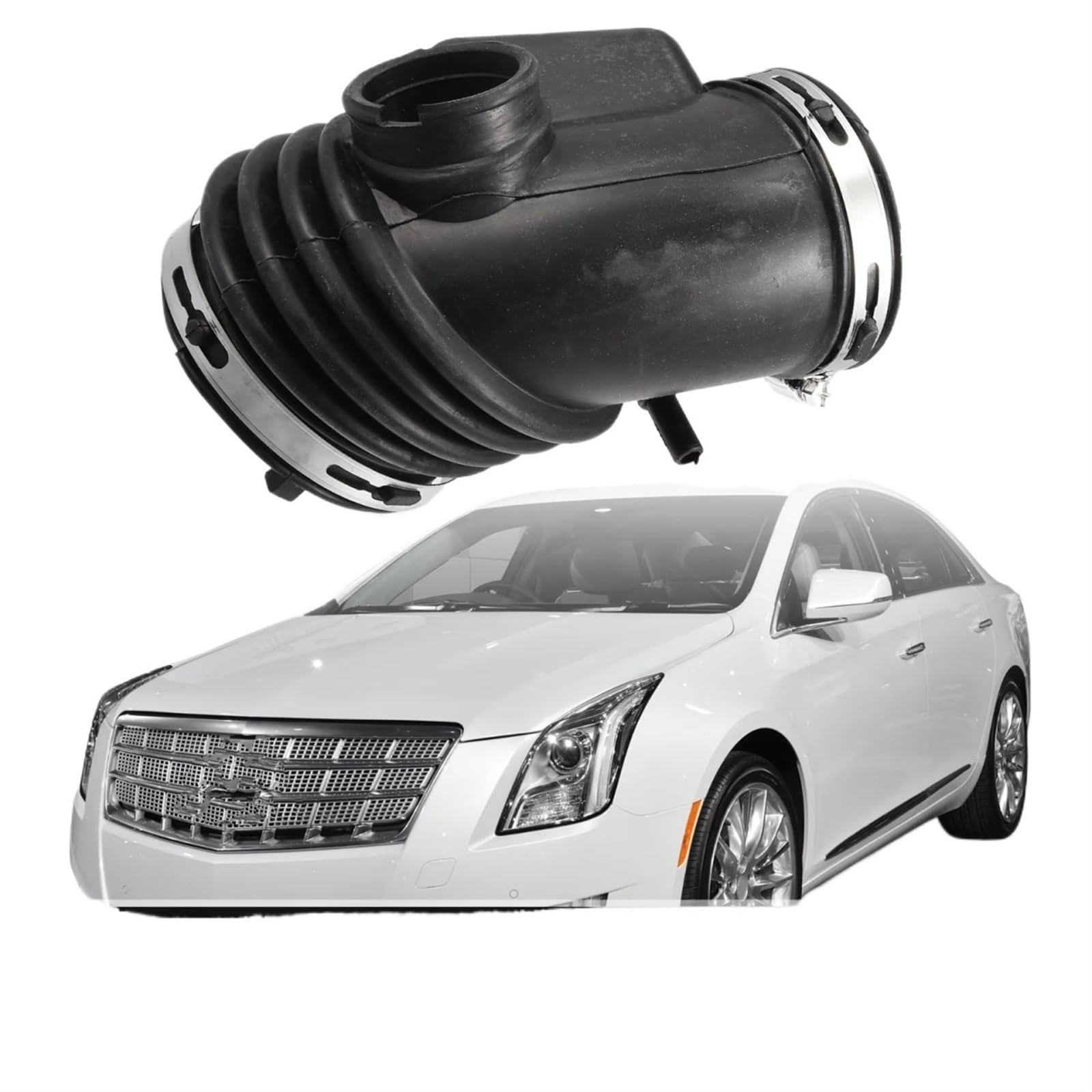 Auto Ansaugrohr Für Cadillac 2013-2020 Zubehör Auto Motor Luft Reiniger Ansaugschlauch Rohr 20885923 22887315 22935937 Luftansaugschlauch von LEIFEIS