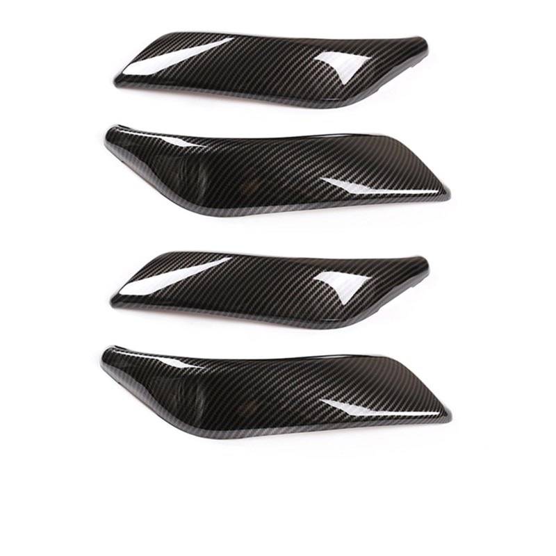 Auto Innenraum Zubehör Für 1 2 Serie F20 F21 F22 F23 2012-2018 ABS Carbon Fiber Innen Tür Armlehne Griff Schutz Abdeckung Trim Auto Zubehör Auto Innen Zubehör(4-pcs) von LEIFEIS