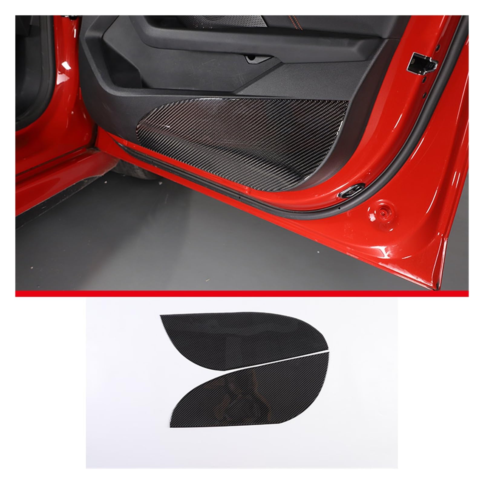 Auto Innenraum Zubehör Für 2 Serie F44 2020-2023 Auto Center Konsole Schalthebel Panel Innen Türgriff Abdeckung Trim Aufkleber Auto Innen Zubehör Auto Innen Zubehör(A front door) von LEIFEIS