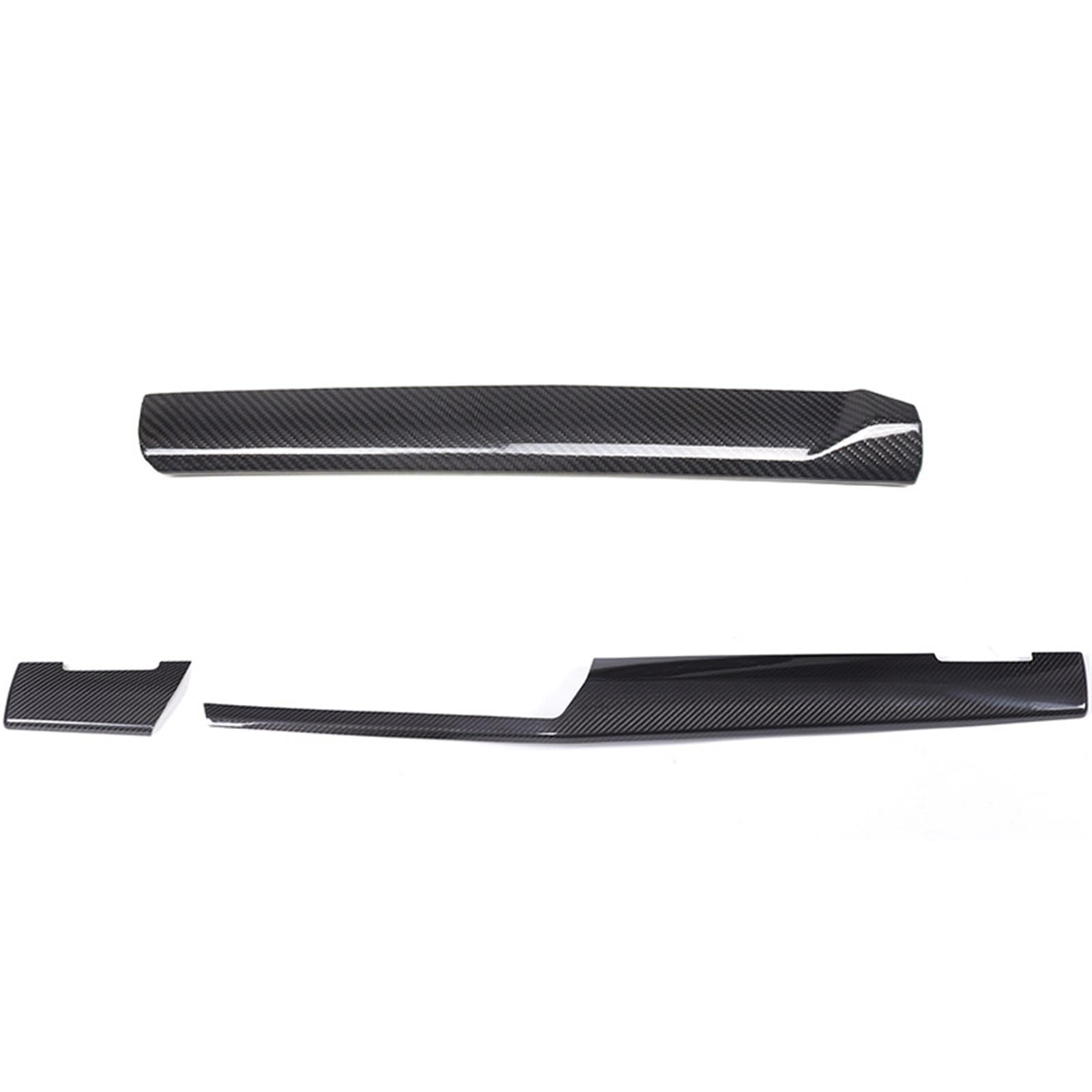 Auto Innenraum Zubehör Für 5 Series G60 2024 Carbon Fiber Car Center Console Dashboard Panel Dekoration Abdeckung Aufkleber Innen Zubehör Auto Innen Zubehör(A and B) von LEIFEIS