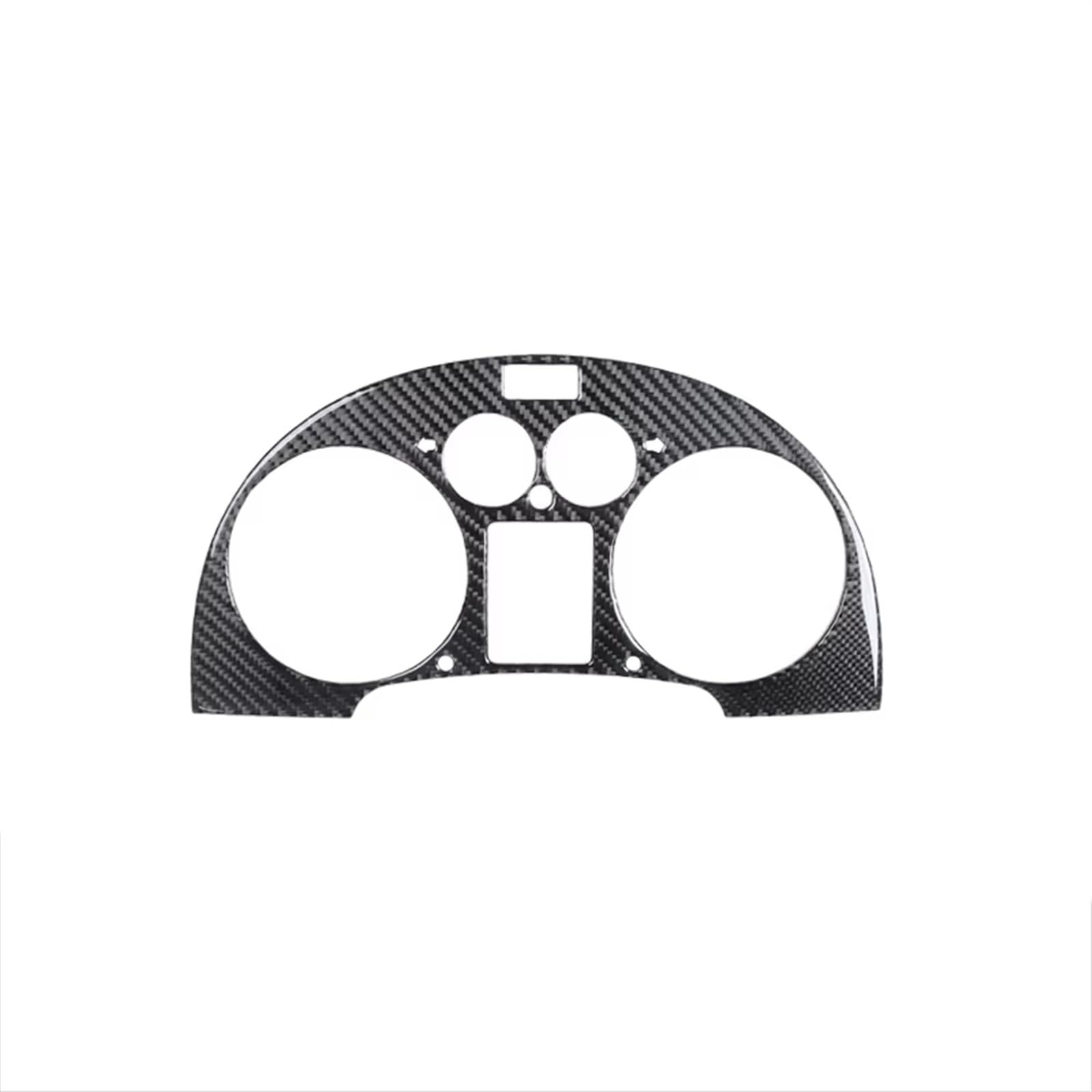 Auto Innenraum Zubehör Für TT MK1 8N 2001-2006 Innen Carbon Faser Auto Instrument Panel Dekorative Rahmen Dashboard Abdeckung Aufkleber Trim Auto Innen Zubehör(A) von LEIFEIS