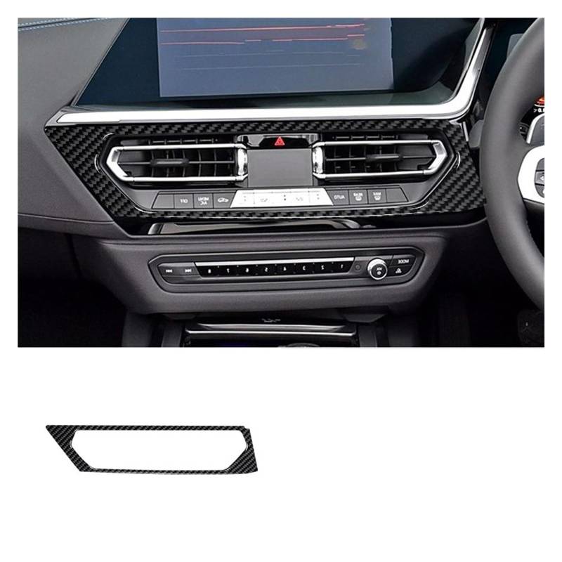 Auto Innenraum Zubehör Für Z4 G29 2019 2020 2121 2022 Carbon Fiber Innen Auto Center Konsole Vent Panel Rahmen Aufkleber Trim Streifen Abdeckung Auto Innen Zubehör(RHD F) von LEIFEIS