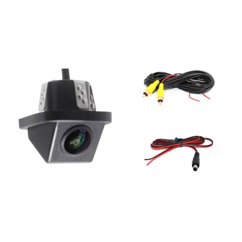 Einparkkamera Kamera 4K 180 ° Auto Universal Reverse Rückansicht Kamera Video Nachtsicht Auto Backup wasserdichte Kamera 12V Auto-Rückfahrkamera(NTSC CVBS 720P) von LEIFEIS