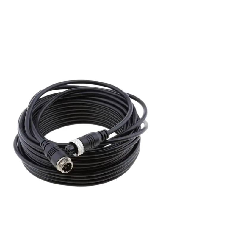 Einparkkamera Kamera 4Pin Verlängerung Luftfahrt Kabel Für Auto LKW RV Bus Rückansicht Backup Kamera Auto-Rückfahrkamera(15M Cable) von LEIFEIS