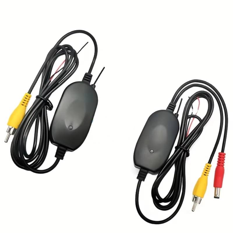 Einparkkamera Kamera 7" Rückspiegel Monitor Wireless Reverse Backup Kamera Kit für Auto LKW Van Auto-Rückfahrkamera(Wireless Kit) von LEIFEIS